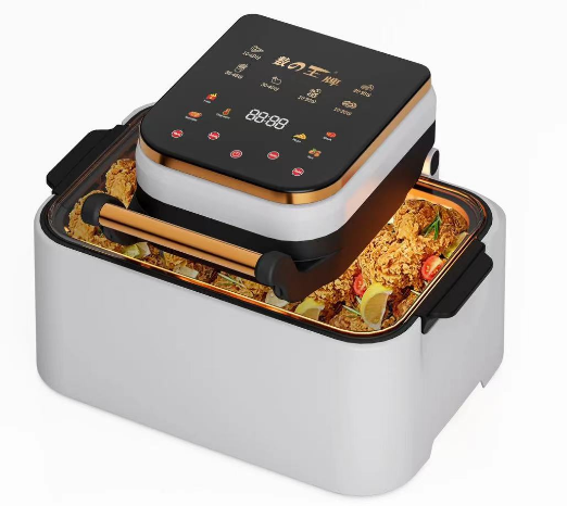 12L air fryer
(LCD touch screen + viewing window
+)