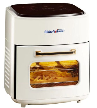 15L air fryer
(LCD touch screen + viewing window)