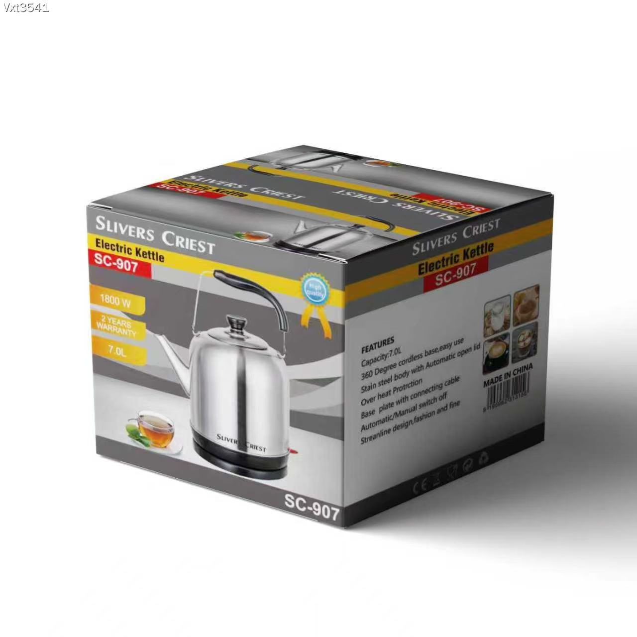 ELECTRIC KETTLE
Model No: SC-907