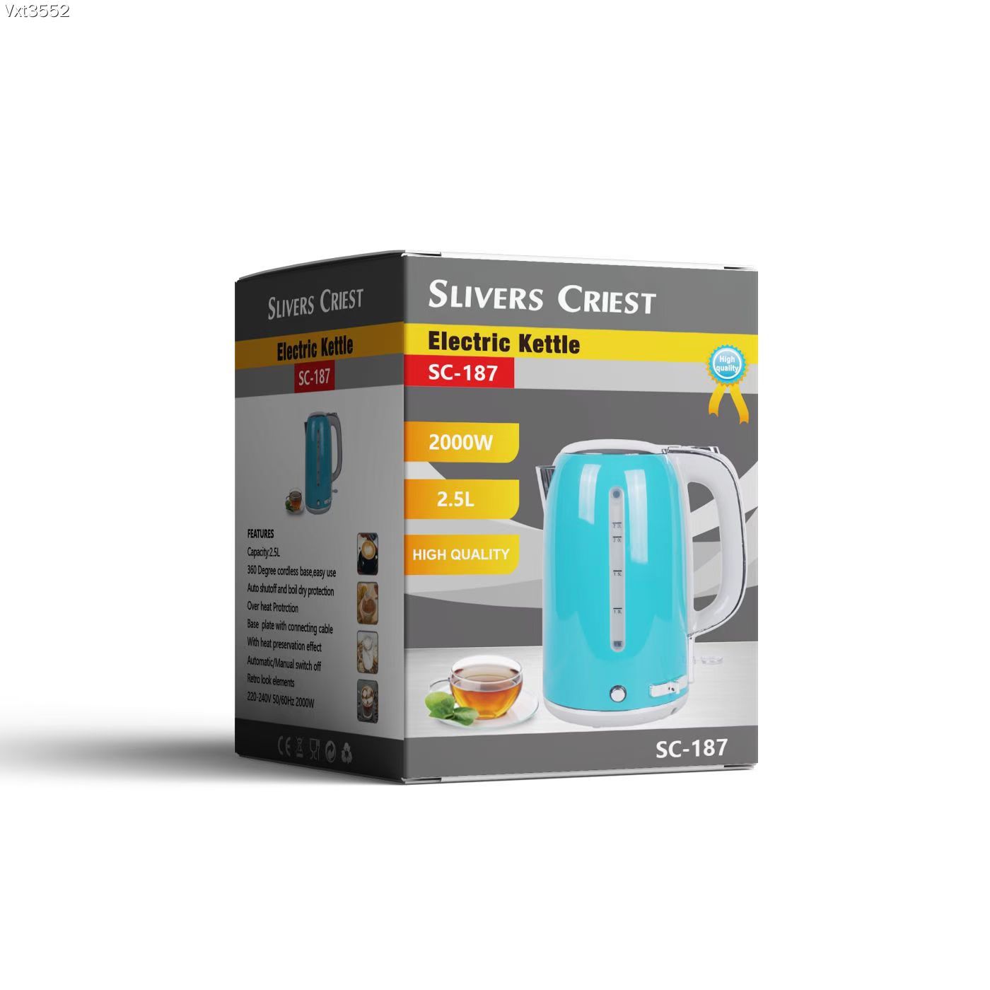 ELECTRIC KETTLE
Model No: SC-186