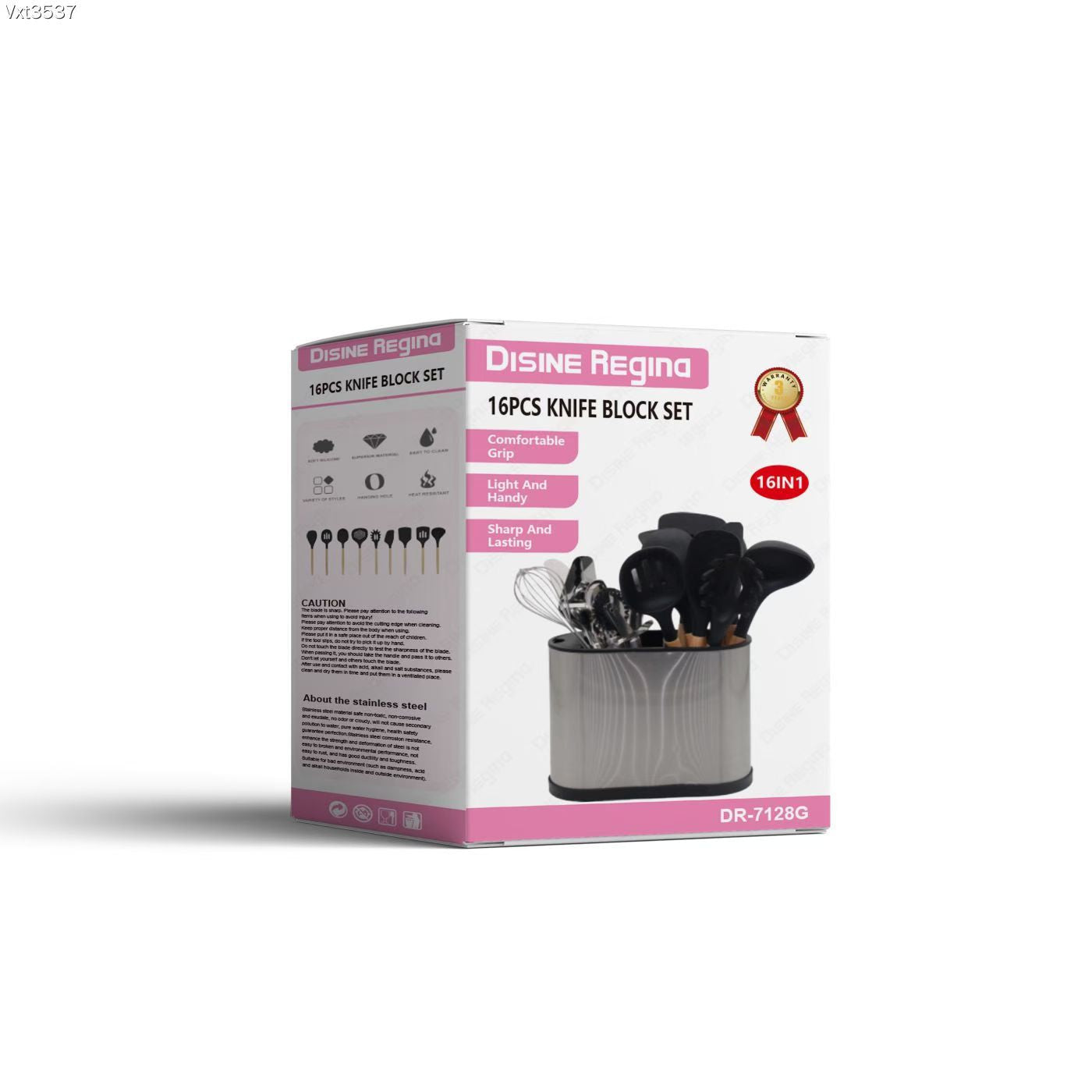 16 PCS KNIFE BLOCK SET
Model No: DR-7128G