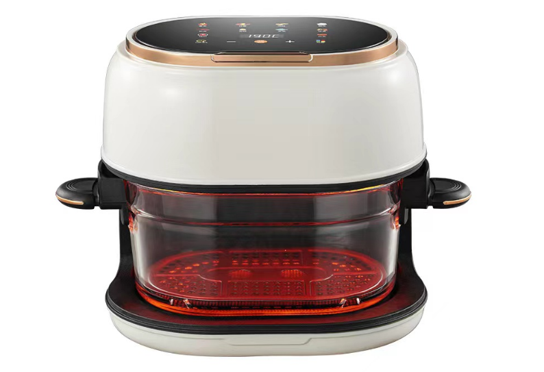 5L air fryer
(LCD touch screen + viewing window)