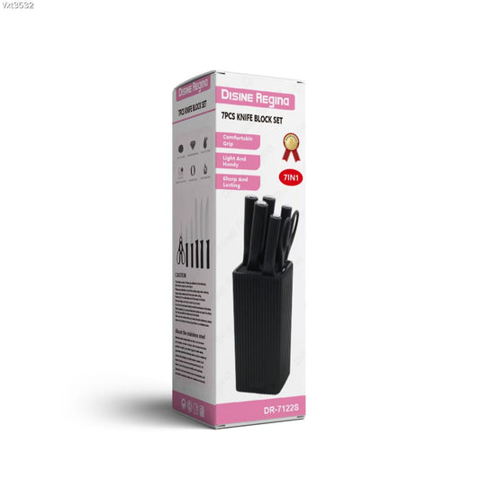 7 PCS KNIFE BLOCK SET
Model No: DR-7122S