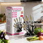 7 PCS KNIFE BLOCK SET
Model No: DR-7127S