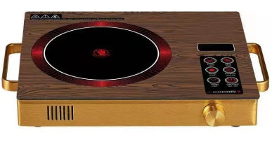 Electric ceramic stove with handle